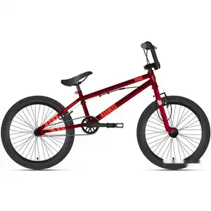 Велосипед Stark Madness BMX 3 2024 (бордовый/оранжевый/черный)