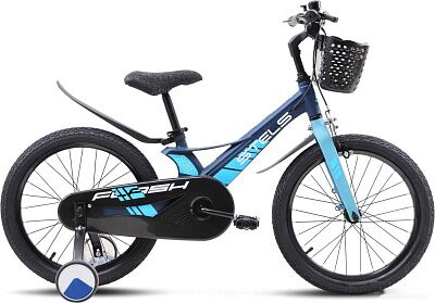 Детский велосипед Stels Flash KR 18 2024 (темно-синий)