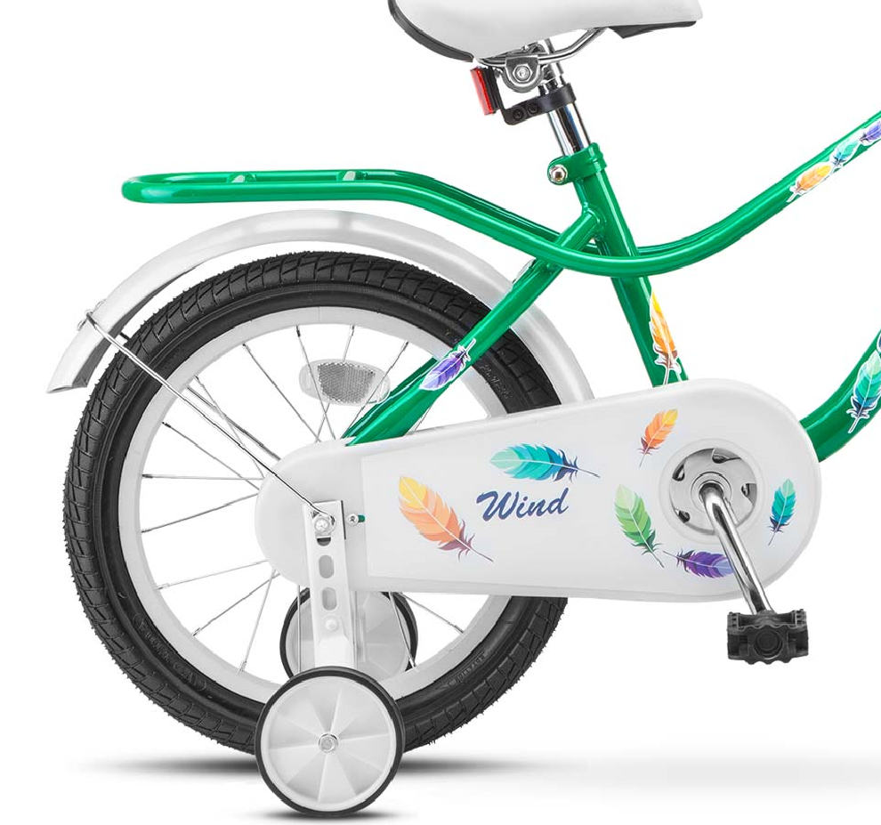 Детский велосипед Stels Wind 16 (зеленый, 2017)