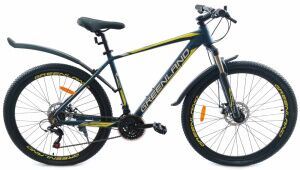 Велосипед GreenLand Discovery 27.5 (19, синий/желтый) Велосипед GreenLand Discovery 27.5 (19, синий/желтый)