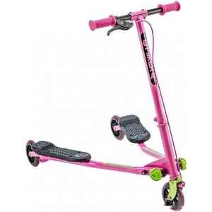 Самокат Yvolution Fliker Air A1 (розовый/зеленый)