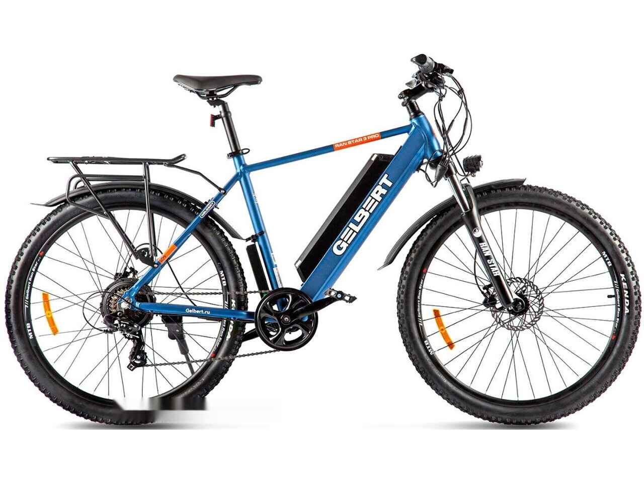 Электровелосипед Gelbert Ran Star 3 PRO (синий) Электровелосипед Gelbert Ran Star 3 PRO (синий)