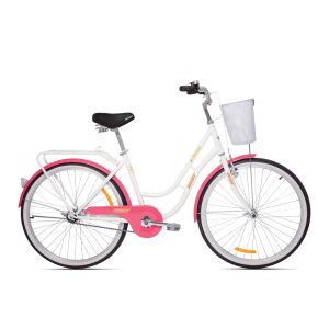 Велосипед Aist Avenue 26 (17, белый/розовый, 2025) Велосипед Aist Avenue 26 (17, белый/розовый, 2025)