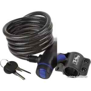 Тросовый велозамок M-Wave S 10.18 (черный) Тросовый велозамок M-Wave S 10.18 (черный)