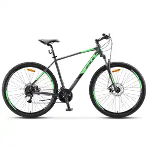 Велосипед Stels Navigator 920 MD 29 V010 (16, антрацит/зеленый, 2021)