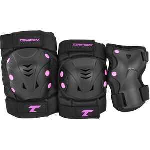 Комплект защиты Tempish Taky (черный/розовый, M) Комплект защиты Tempish Taky (черный/розовый, M)