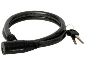 Велозамок Longus 655 мм 3550000 (черный/дымчатый)