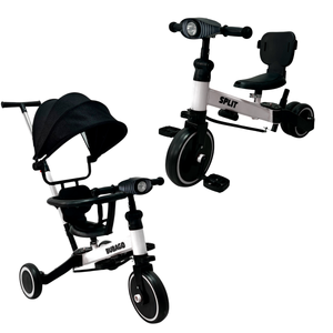 Беговел Bubago Split 4 в 1 (BG SPY-158-3) белый с ручкой Беговел Bubago Split 4 в 1 (BG SPY-158-3) белый с ручкой