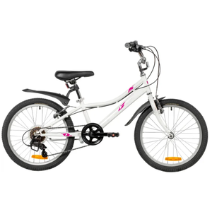 Детский велосипед Foxx Jasmine 20 (белый, 2026) 20SH6V.JASMINE.WT6
