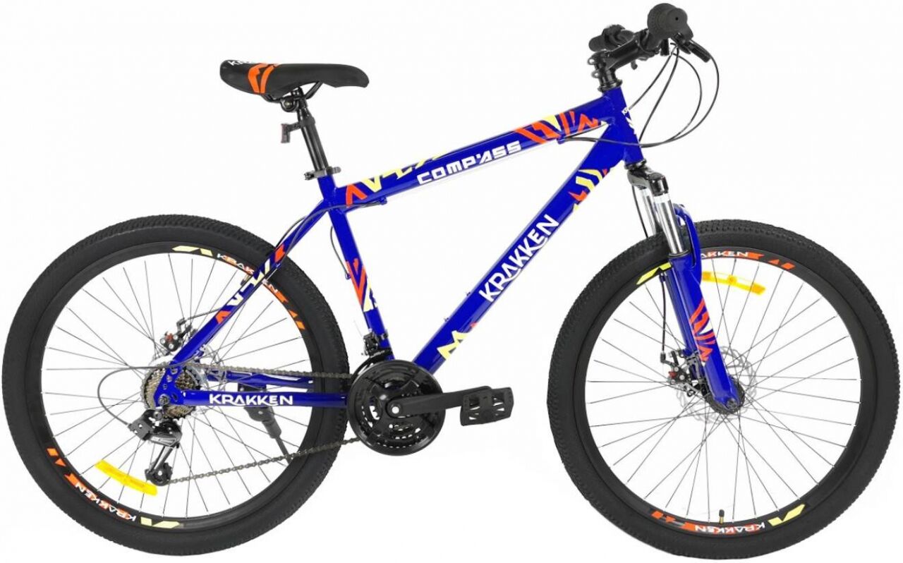 Велосипед Krakken Compass 26 (18, синий, 2021)