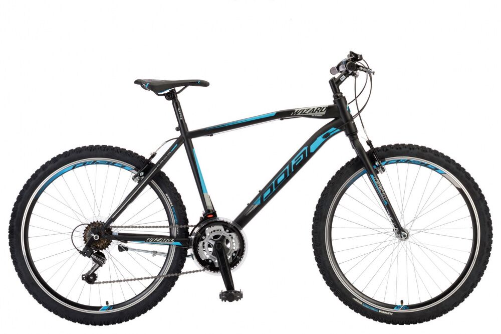Велосипед Polar Wizard 3.0 (XL, черный/синий, 2020)
