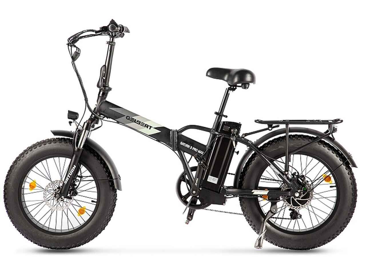 Электровелосипед Gelbert Saturn 3 PRO MAX (черный) Электровелосипед Gelbert Saturn 3 PRO MAX (черный)
