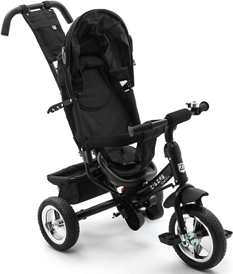 Детский велосипед Zigzag Classic 5588 10/8 черный 33549