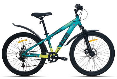 Велосипед Racer Tiger 24 (13, мятно-салатовый, 2026)