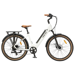 Электровелосипед Terax TIMETRY D206 (белый/черный) Электровелосипед Terax TIMETRY D206 (белый/черный)