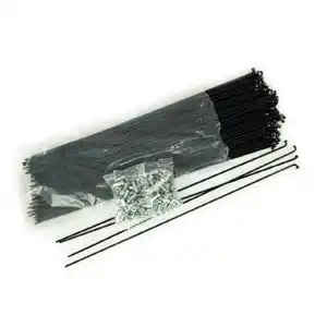 Спицы HUAJIU 295 мм, 14G, черный, 144 шт, 28 - 29 (SP-295/14B)