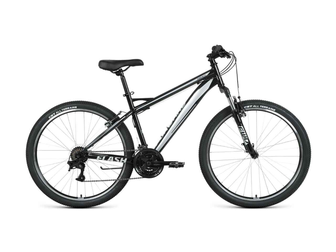 Велосипед Forward Flash 26 1.2 (15, черный/серый, 2022)