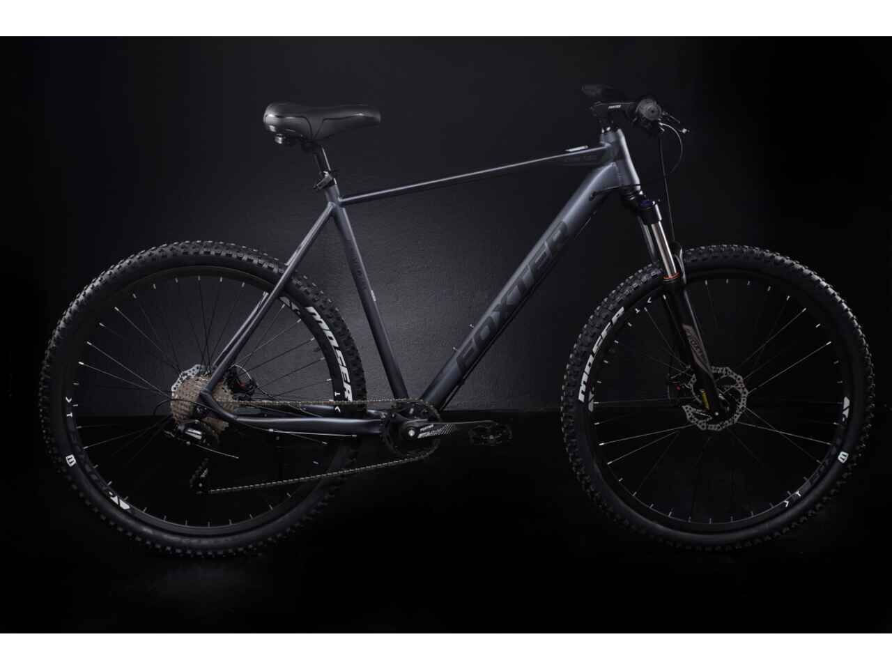 Велосипед Foxter Chikago 9x 2024 (графит)