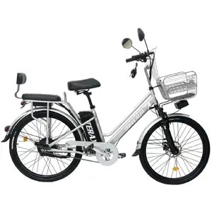 Электровелосипед Terax ALFA NS008 (серебро)