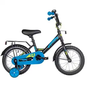 Детский велосипед Foxx Simple 14 (черный, 2025) 143SIMPLE.BK5