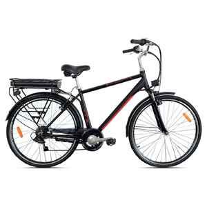 Электровелосипед Aist Amper 28 (19, черный, 2025)