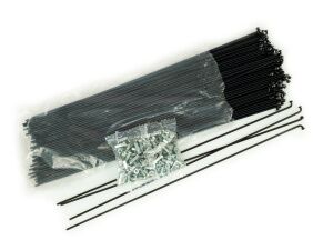 Спицы HUAJIU 300 мм, 14G, черный, 144 шт, 28 - 29 (SP-300/14B) Спицы HUAJIU 300 мм, 14G, черный, 144 шт, 28 - 29 (SP-300/14B)