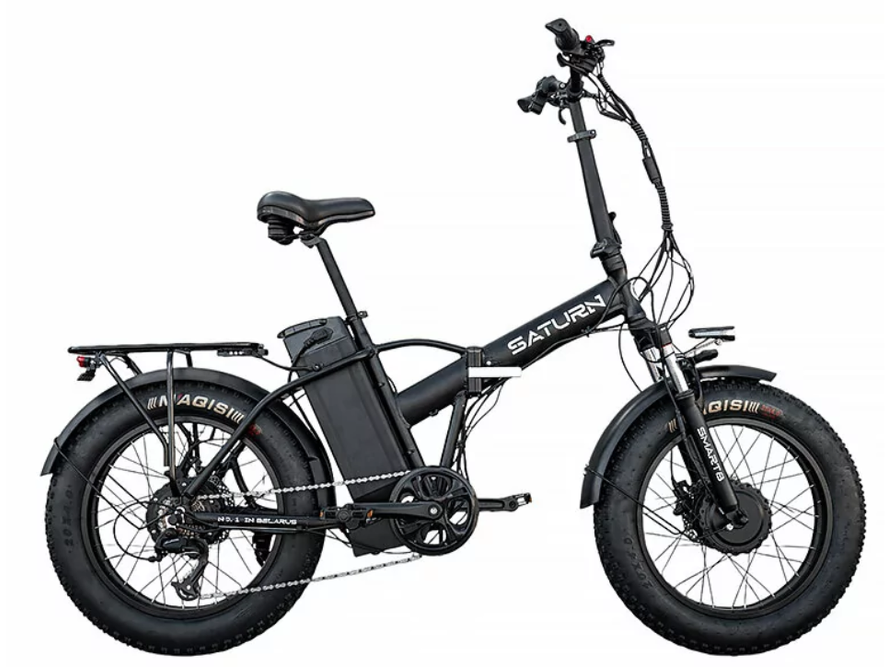 Электровелосипед Smart8 Saturn Pro (черный) Электровелосипед Smart8 Saturn Pro (черный)