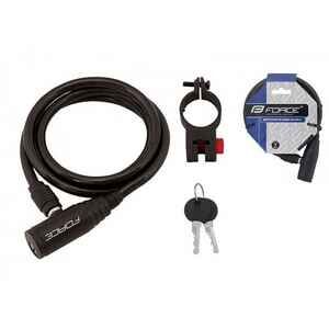 Трос к велосипедному замку FORCE 12/1500мм (491435)