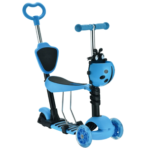Самокат MicMax 5 в 1 (MG13-BL) Самокат MicMax 5 в 1 (MG13-BL)