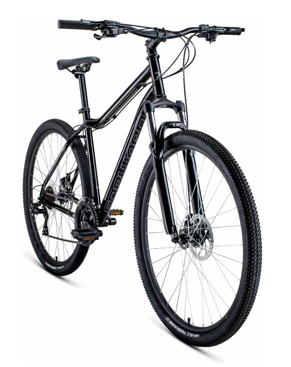 Велосипед Forward Sporting 29 2.0 disc р.19 2021 (черный) RBKW1MN9Q010