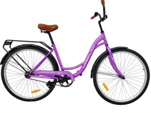 Велосипед GreenLand Alice 28 2024 (фиолетовый)
