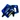 Педали Neco WP-601 (Blue) preview