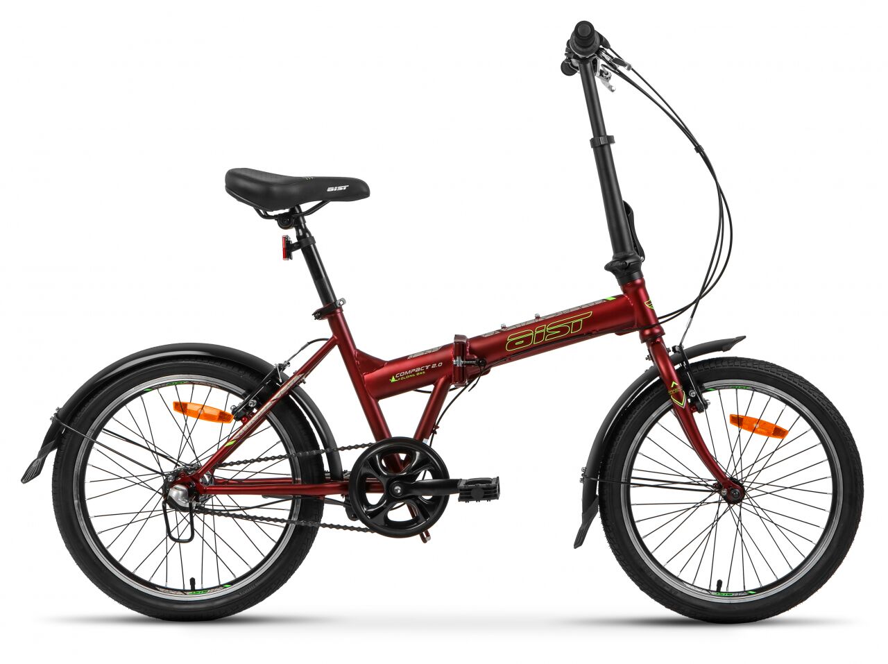 Велосипед Aist Compact 2.0 (20, красный, 2021)