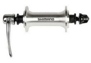 Втулка передняя Shimano 32H (HB-TX500) серебристый Втулка передняя Shimano 32H (HB-TX500) серебристый