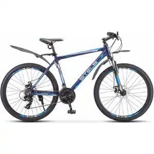 Велосипед Stels Navigator 620 MD 26 V010 (14, темно-синий, 2025)