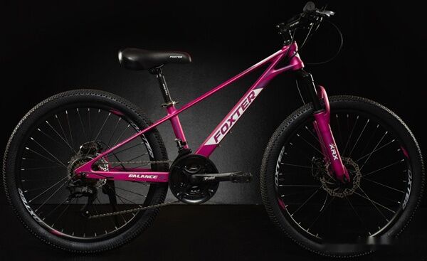 Велосипед Foxter Balance 2.0 2022 (розовый)
