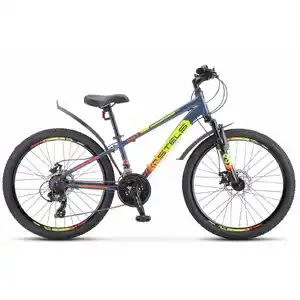 Велосипед Stels Navigator 400 MD 24 F010 (12, синий/салатовый)