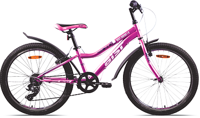 Велосипед Aist Rosy Junior 1.0 24 2025 (сиреневый)
