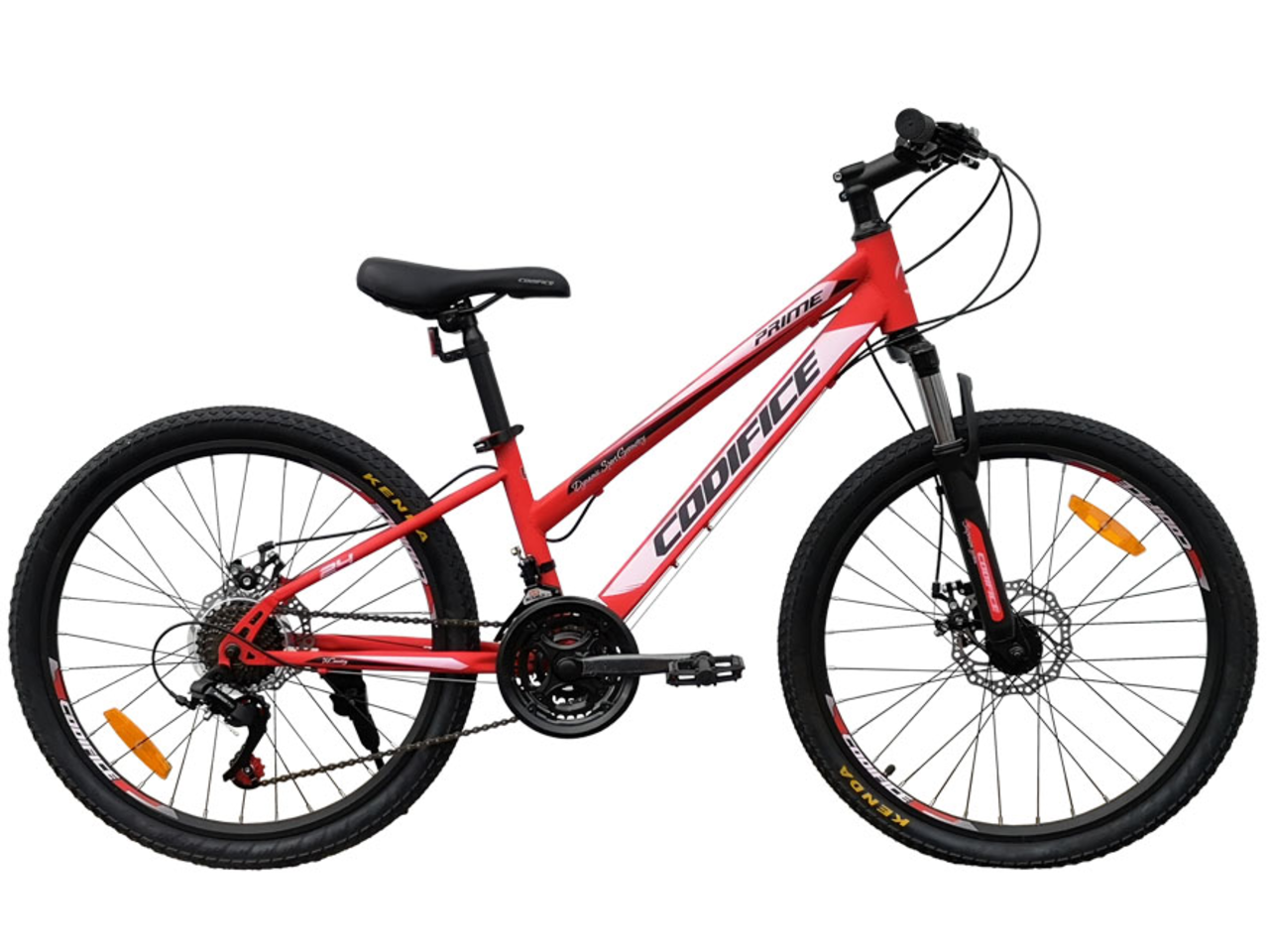 Велосипед Codifice Prime 26 (16, красный, 2021)
