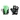 Велоперчатки Jaffson SCG 47-0122 M (5069 Black/White/Green) preview