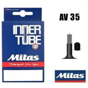 Велокамера Mitas 32/47-254/288 (14x1.25-1.75) AV35 (10340080)