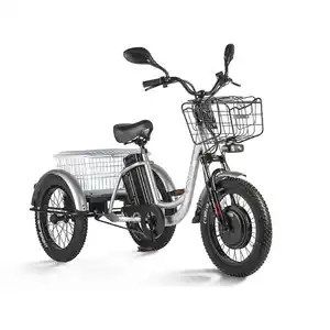 Электровелосипед Eltreco Porter Fat 500 (серебристый)