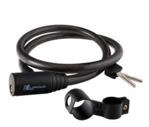 Велозамок Longus 900 мм 3550003 (черный)