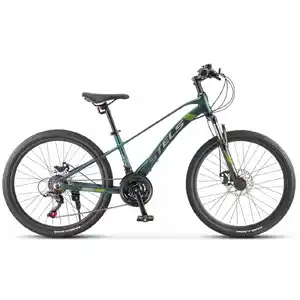 Велосипед Stels Turbo 470 MD Z010 24 (21-ск.) (13.5, матовый/темный/зеленый, 2025)