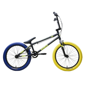 Велосипед Stark Madness BMX 1 (графит матовый/желтый/синий, 2025) Велосипед Stark Madness BMX 1 (графит матовый/желтый/синий, 2025)