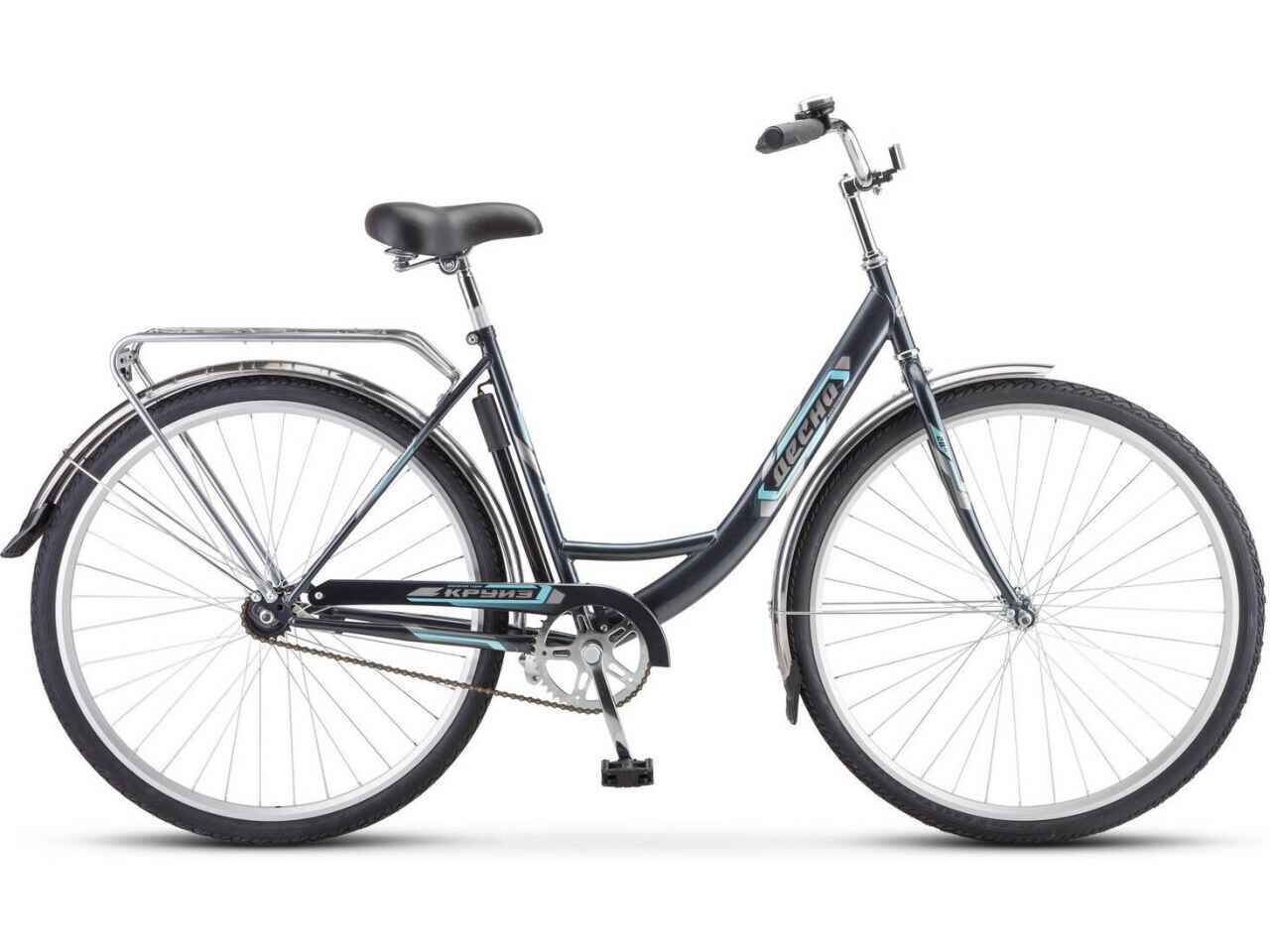 Велосипед Десна Круиз 28 Z010 (20, темно-серый, 2021)