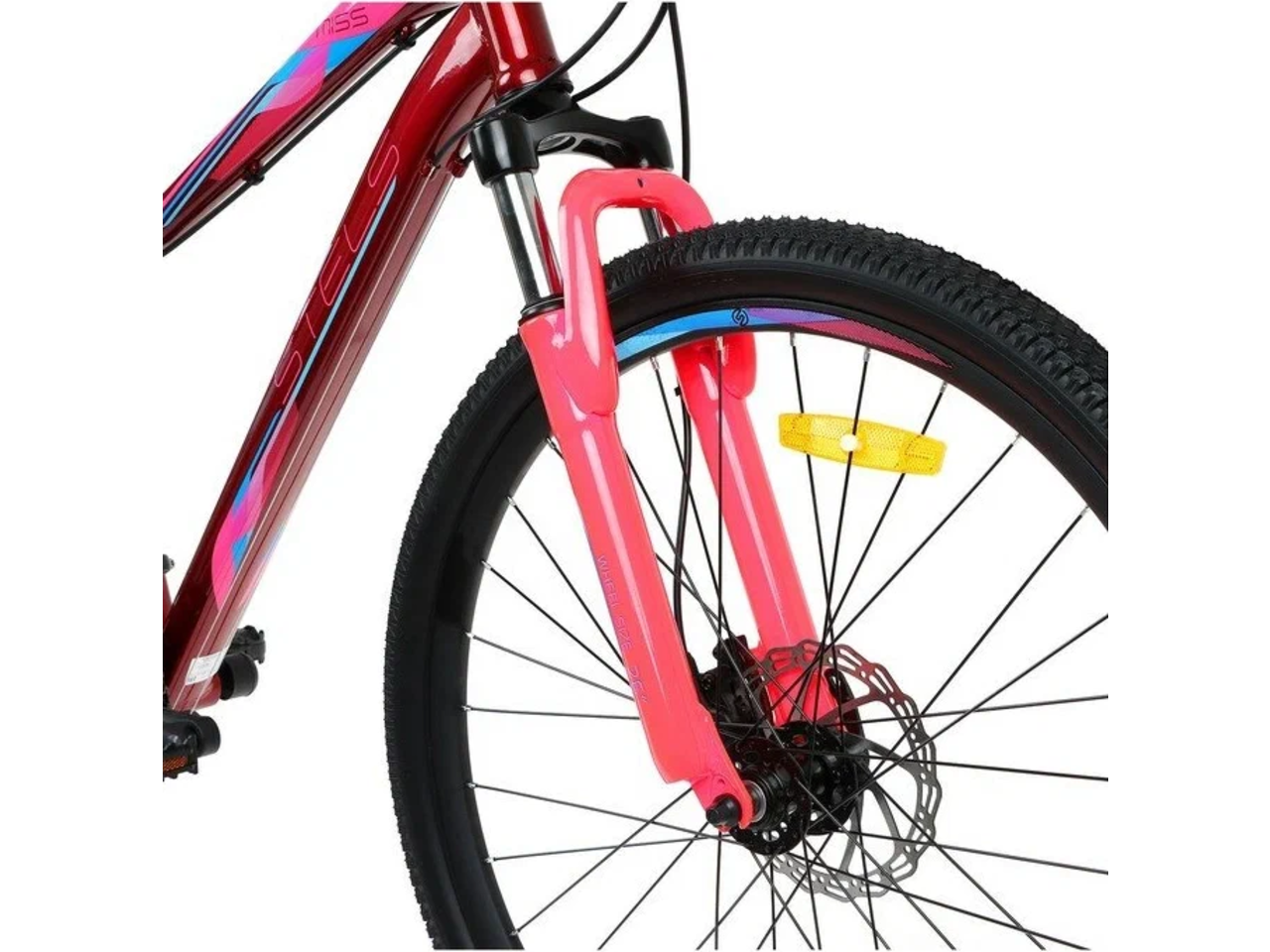 Велосипед Stels Miss 5000 D 26 V020 (18, Вишневый/розовый)