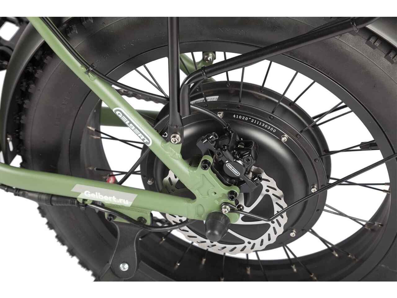 Электровелосипед Gelbert Saturn 5 ULTRA (хаки) Электровелосипед Gelbert Saturn 5 ULTRA (хаки)