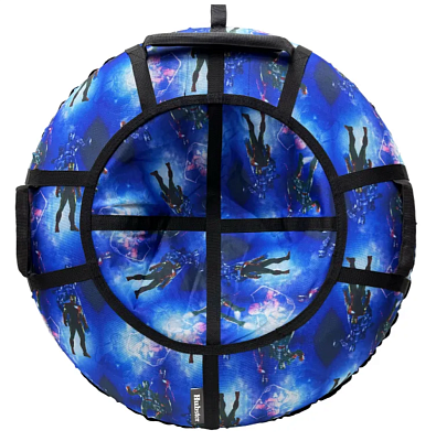 Тюбинг Hubster Люкс Pro S Космик синий, 120 см