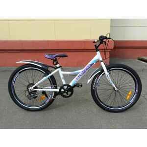 Велосипед Amigo Nicole 24 (белый/сиреневый) Велосипед Amigo Nicole 24 (белый/сиреневый)